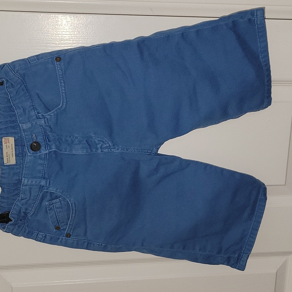 Zara Kids Boys Blue Shorts sz 9-10